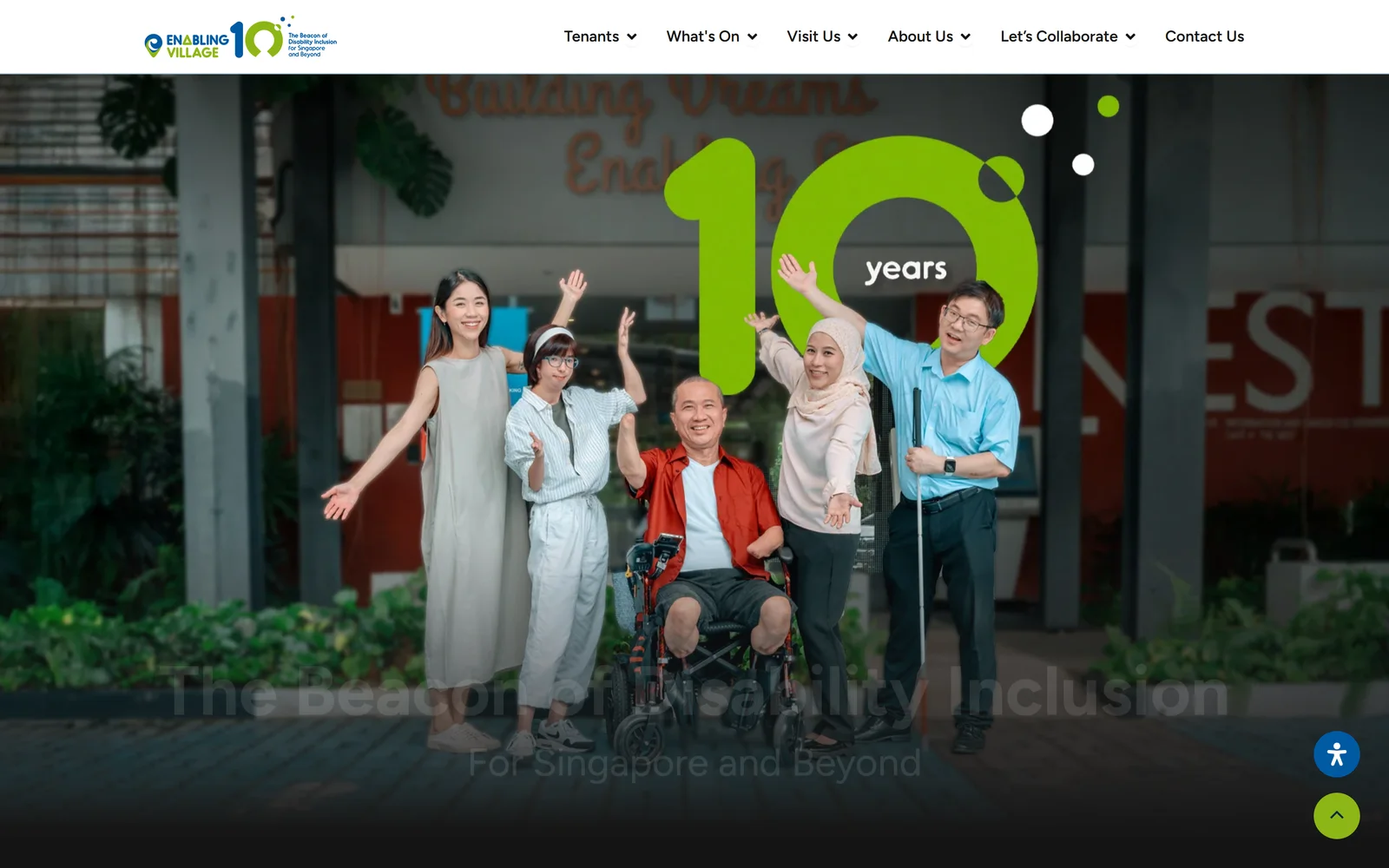 Enabling Village website
