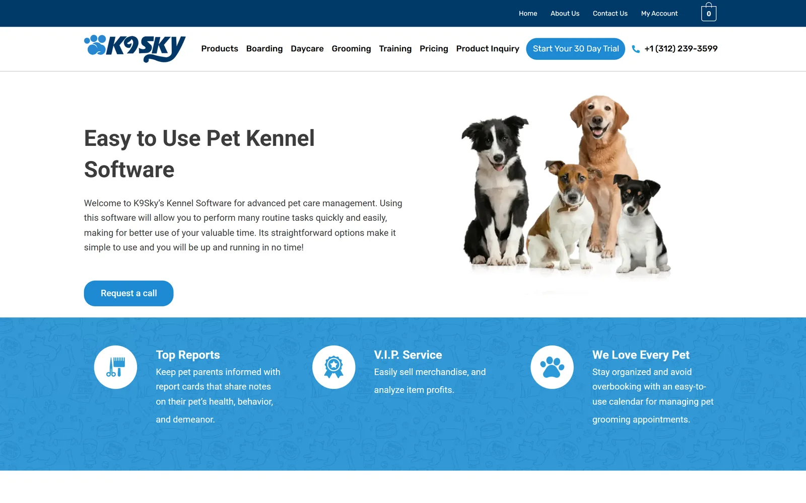 K9 Sky website