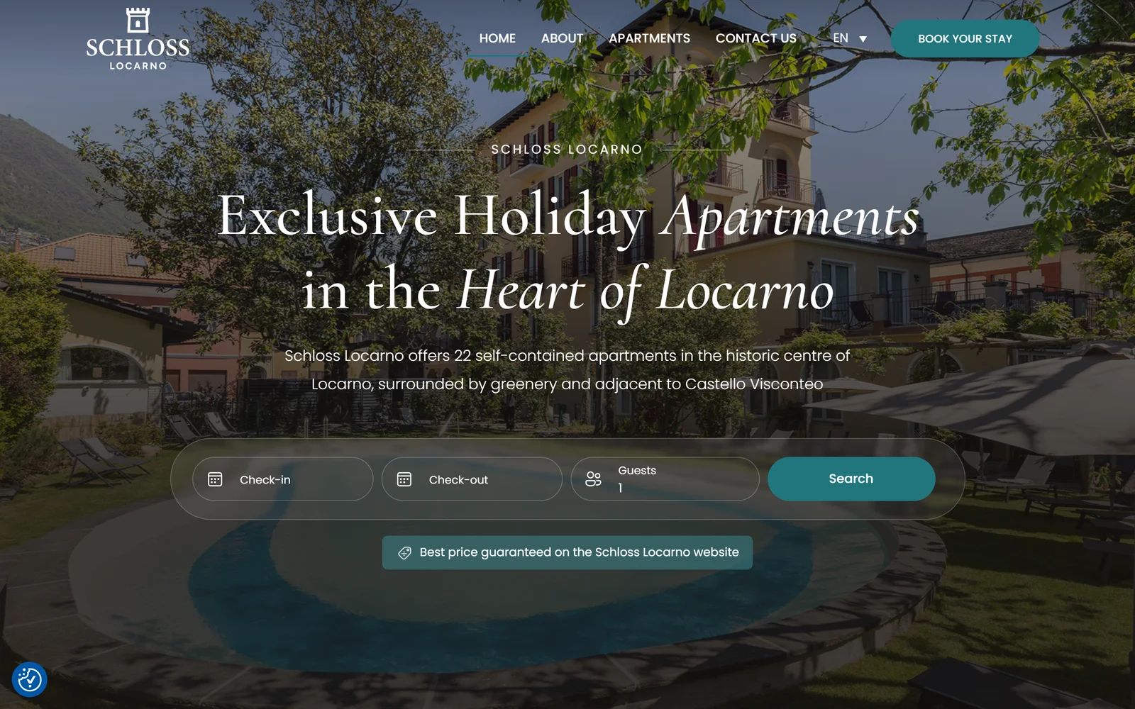 Schloss Locarno website